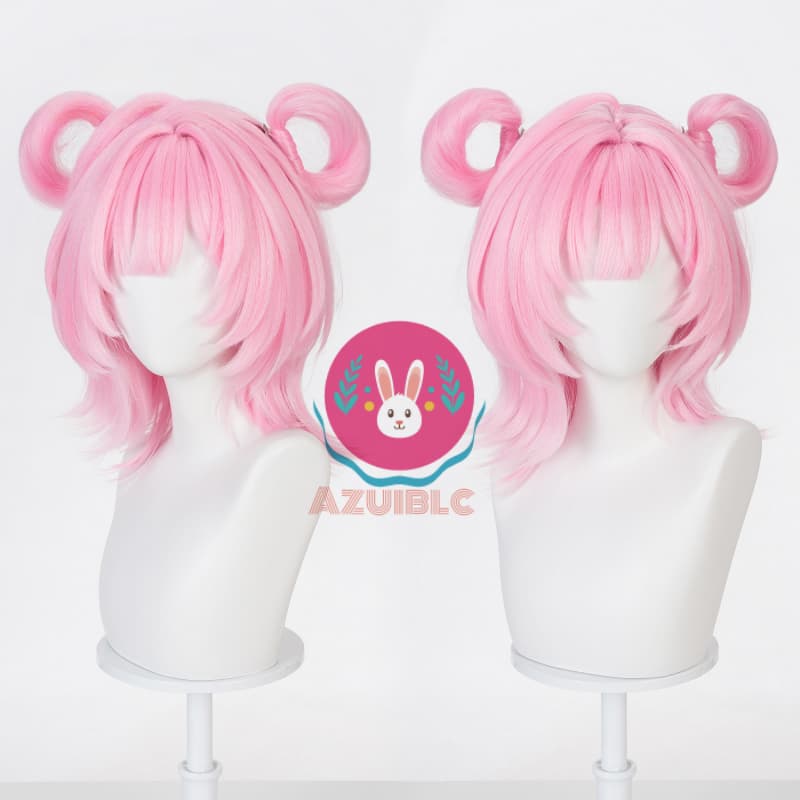 【Azuiblc】NTE ネバエバ ちぃちゃん コスプレ ウィッグ ネット付き 耐熱 かつら 鬘 コスプレ道具 小物