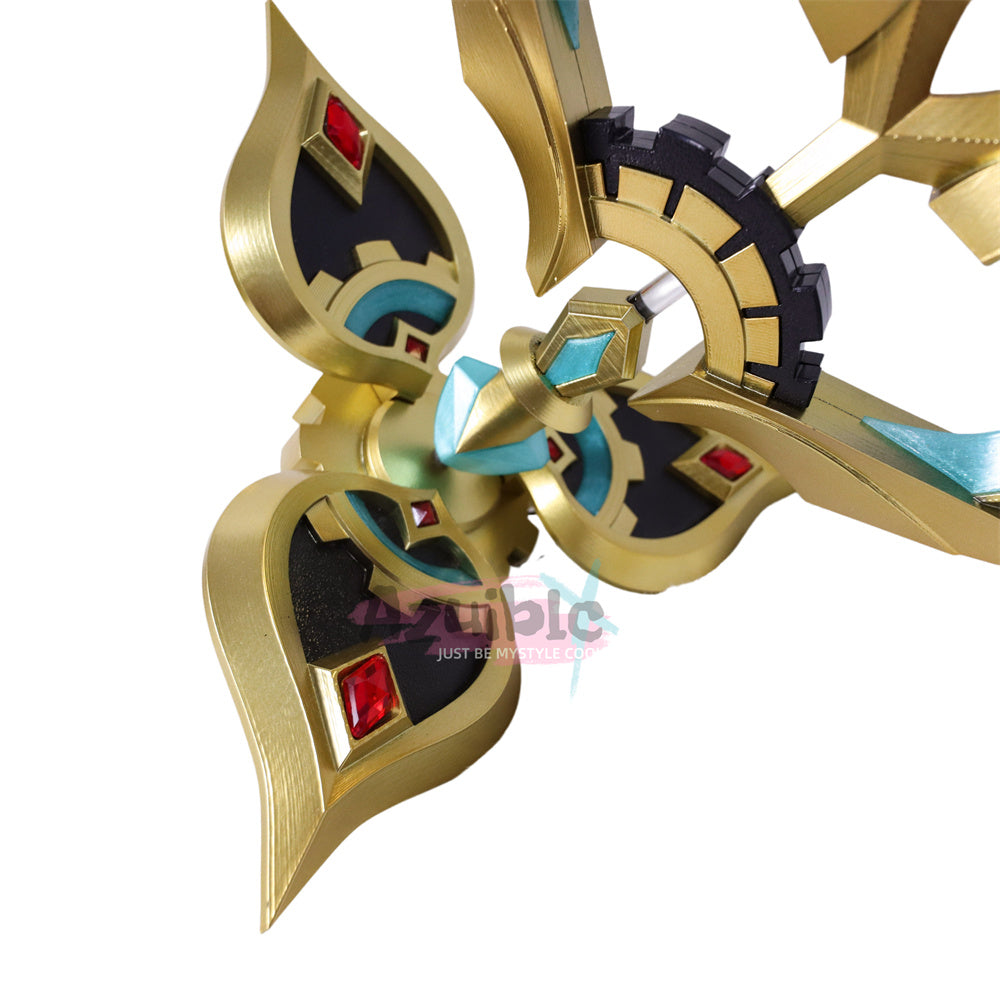 Azuiblc 原神 サンドローネ コスプレ 回転可能 petg 背中ゼンマイ 傀儡 PLA材質 コスプレ道具 ナドクライ編 飾り アクセサリー