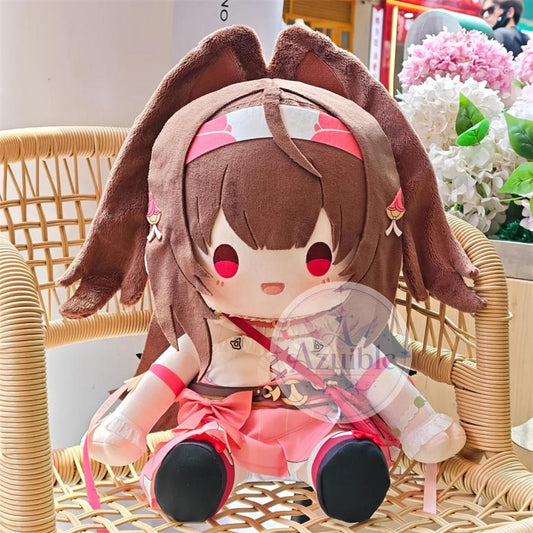 Azuiblc Zenless Zone Zero (ZZZ) Shunkou Plush Doll 40cm Sitting Pose Doujin Goods - Dress-up Capable Sitting Plush Large Plushie Oshi-nui BIG Plush Collection Goods Nui-katsu