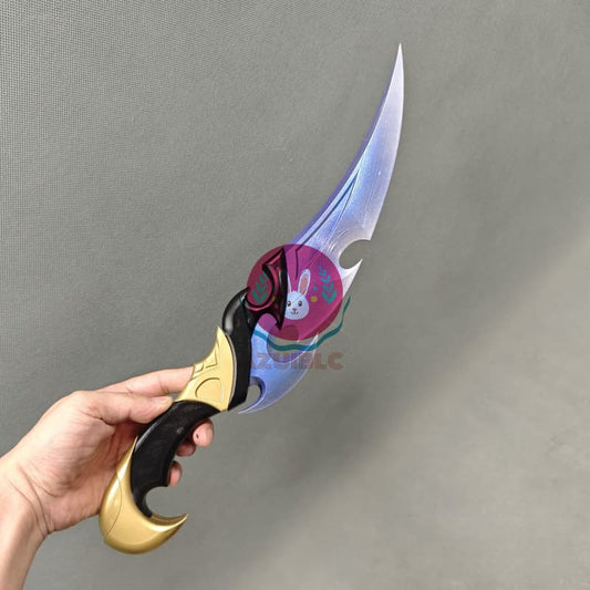 【Azuiblc】Genshin Impact Lohen Knife Cosplay Prop Weapon 43cm PLA 3D Printed Cosplay Prop Accessory Stage Event