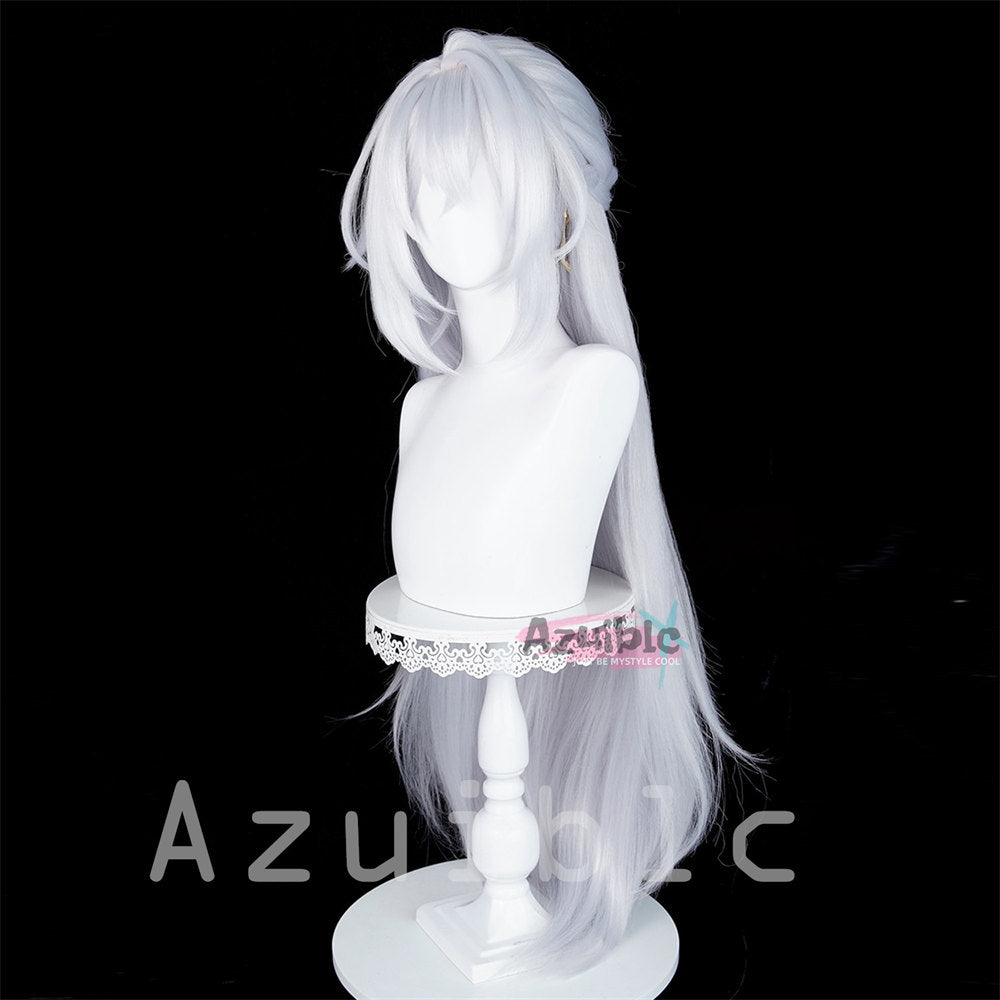 Azuiblc　ゼンゼロ セヴェリアン　ウィッグ　98cm　鬘　治安局陣営　コスプレ道具　耐熱ウィッグ　