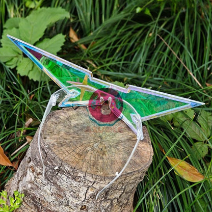 【Azuiblc】崩壊：スターレイル 銀狼LV.999 ゴーグル 眼鏡 メガネ 仮面 29.5cm 武器 アクリル製 コスプレ 道具 Cosplay コスプレ小物 舞台 イベント