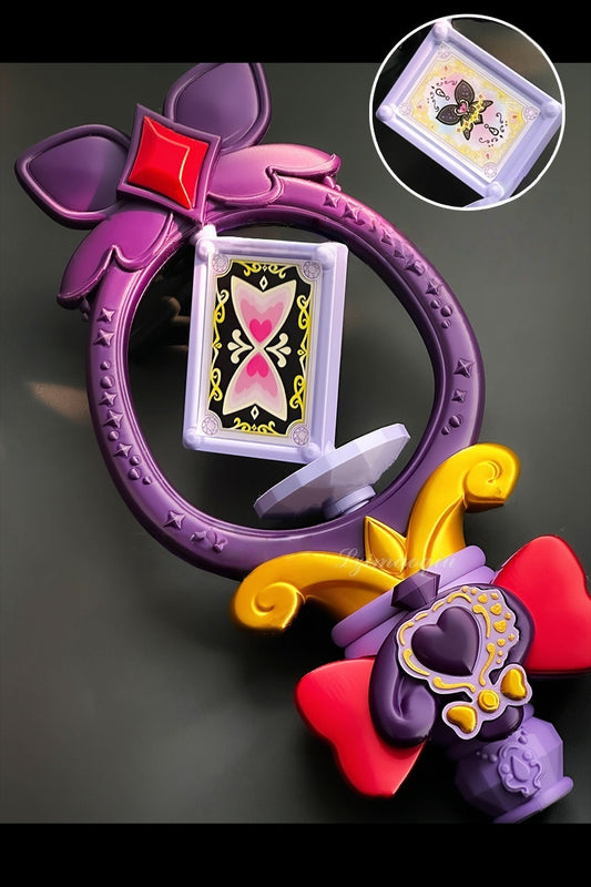 Azuiblc Detective Precure Cure Arcana Shadow PLA Material 120cm Cosplay Prop Magic Wand Weapon Model