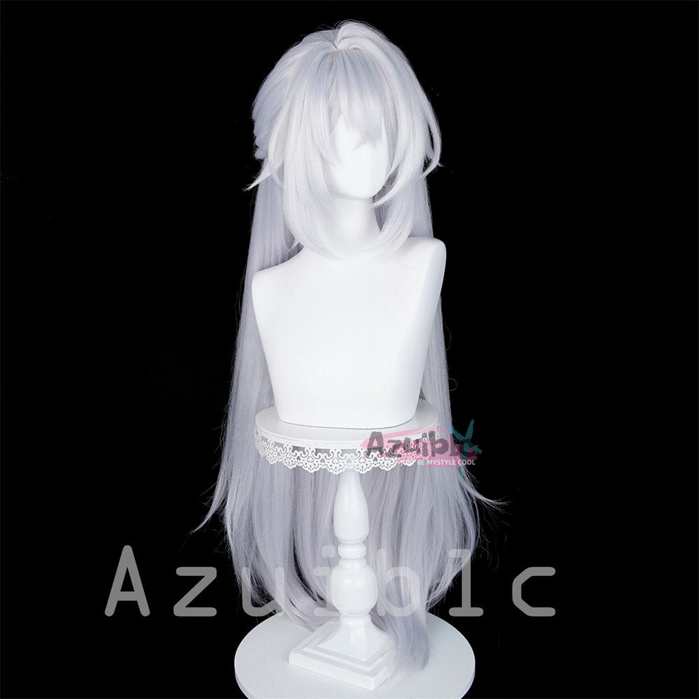 Azuiblc　ゼンゼロ セヴェリアン　ウィッグ　98cm　鬘　治安局陣営　コスプレ道具　耐熱ウィッグ　