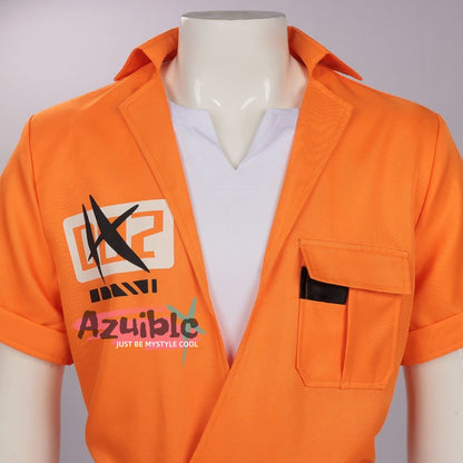 Azuiblc　Neverness to Everness 　ネバエバ　 主人公 　NTE　異能者・零 　囚人服 コスプレ衣装　イベント　ハロウィン