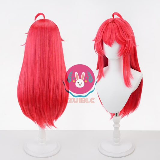 【Azuiblc】NTE Never-Ending Nanari Cosplay Wig with Net, Heat Resistant, Costume Prop