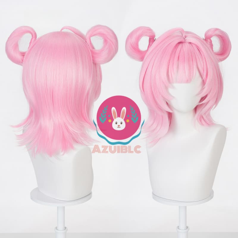【Azuiblc】NTE ネバエバ ちぃちゃん コスプレ ウィッグ ネット付き 耐熱 かつら 鬘 コスプレ道具 小物
