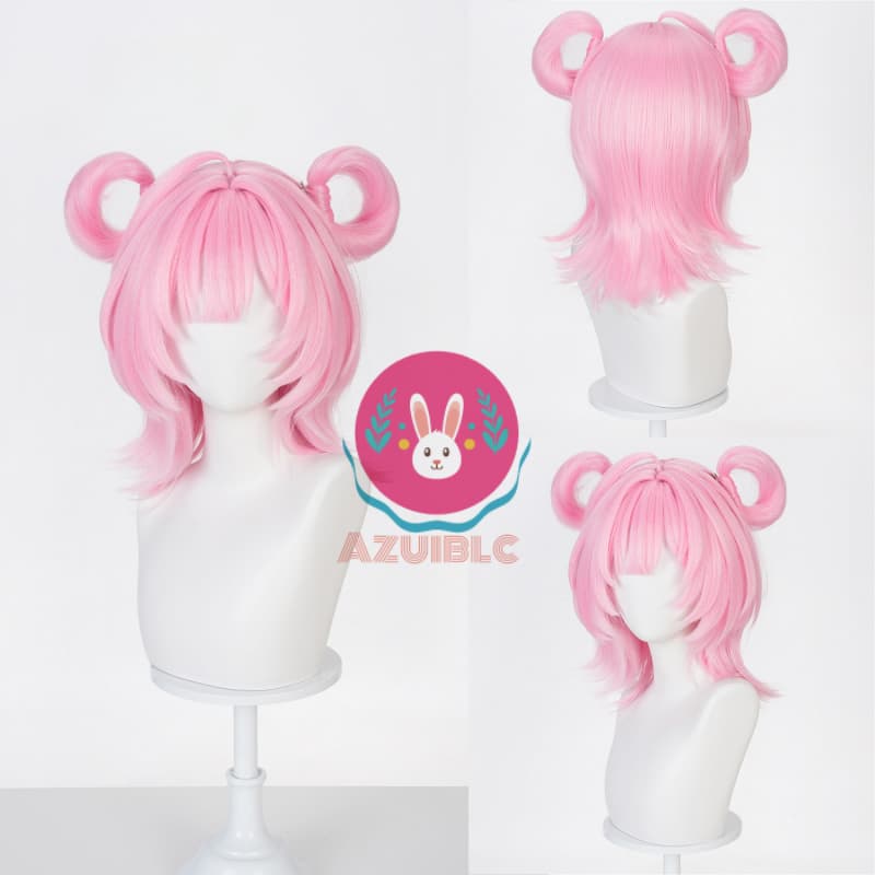 【Azuiblc】NTE ネバエバ ちぃちゃん コスプレ ウィッグ ネット付き 耐熱 かつら 鬘 コスプレ道具 小物
