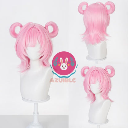 【Azuiblc】NTE ネバエバ ちぃちゃん コスプレ ウィッグ ネット付き 耐熱 かつら 鬘 コスプレ道具 小物