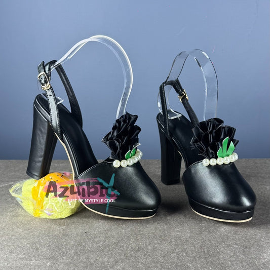 Azuiblc Arknights Ave Mujica Wakaba Mutsumi Sandals Shoes Event Halloween Footwear Stage