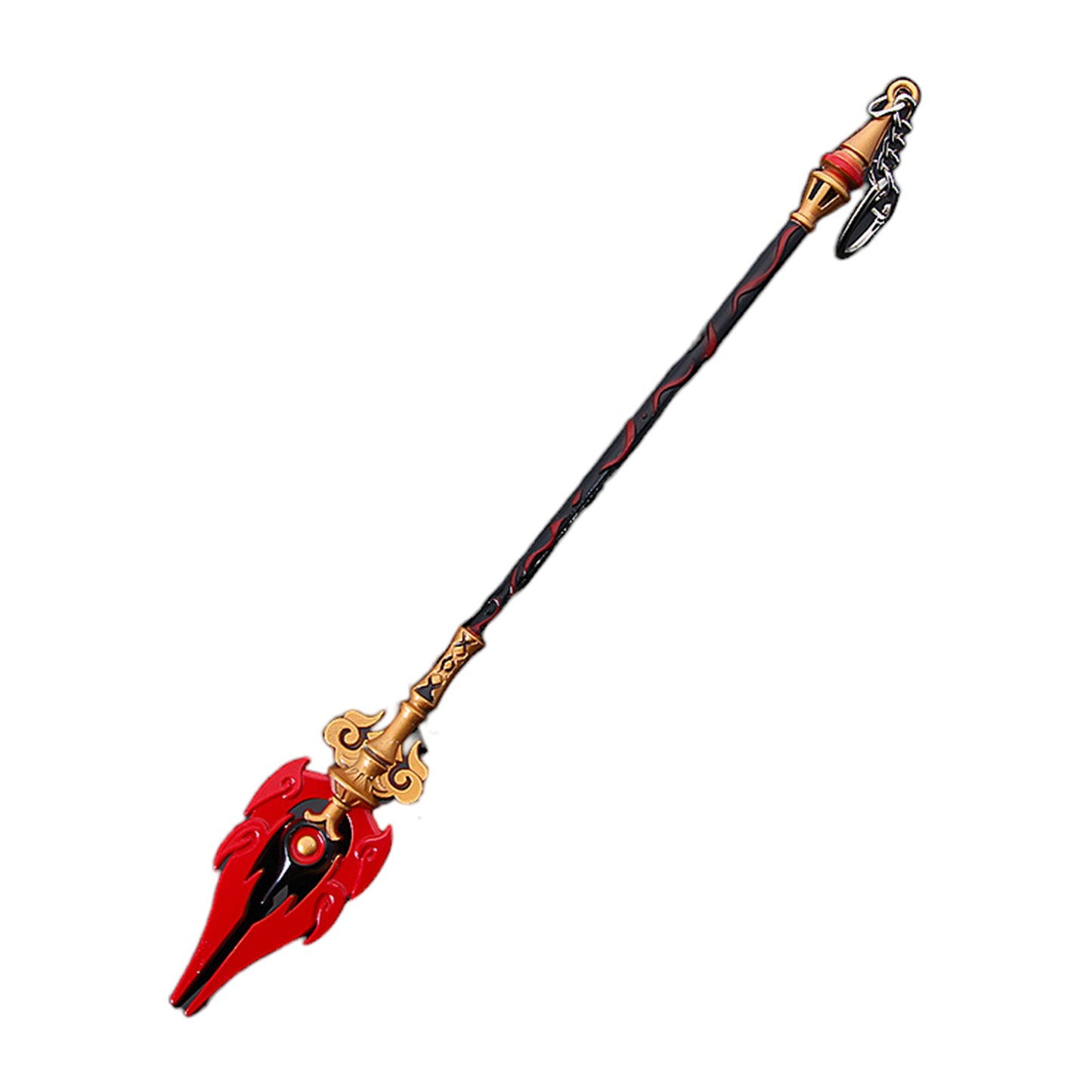Azuiblc  　限定割引活動　原神　ミニチュア　22cm　ミニ武器　ダイキャスト製　おもちゃ　手遊び　武器ファン向け　装備品　キーホルダー - Azuiblc