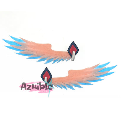 Azuiblc　原神　リンネア　ヘアアクセ　髪飾　羽飾　萌えグッズ　イベントハロウィン　コスプレ小道具