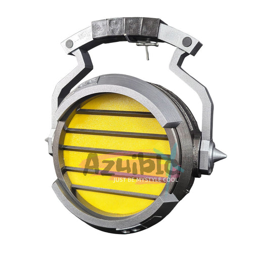Azuiblc Genshin Impact Illyaga Cosplay Prop, 25cm Diameter, PLA Material, Luminous, Event Prop, Stage Prop, Photo Prop, Fan Merchandise, Original Design