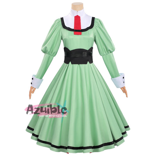 Azuiblc THE RIBBON HERO Sapphire Everyday Clothes Dress Cosplay Costume Stage Outfit Halloween