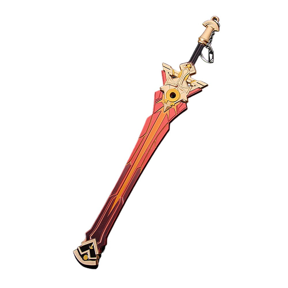 Azuiblc  　限定割引活動　原神　ミニチュア　22cm　ミニ武器　ダイキャスト製　おもちゃ　手遊び　武器ファン向け　装備品　キーホルダー - Azuiblc