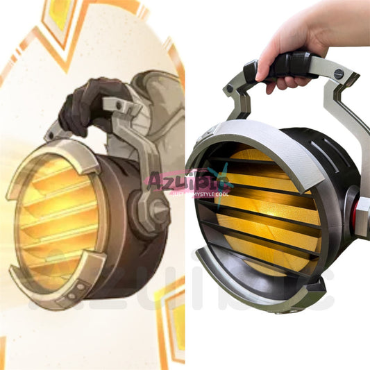 Azuiblc Genshin Illuga Light Cosplay Prop, Illuga Lantern Light Keeper, Event, Halloween, Stage Prop