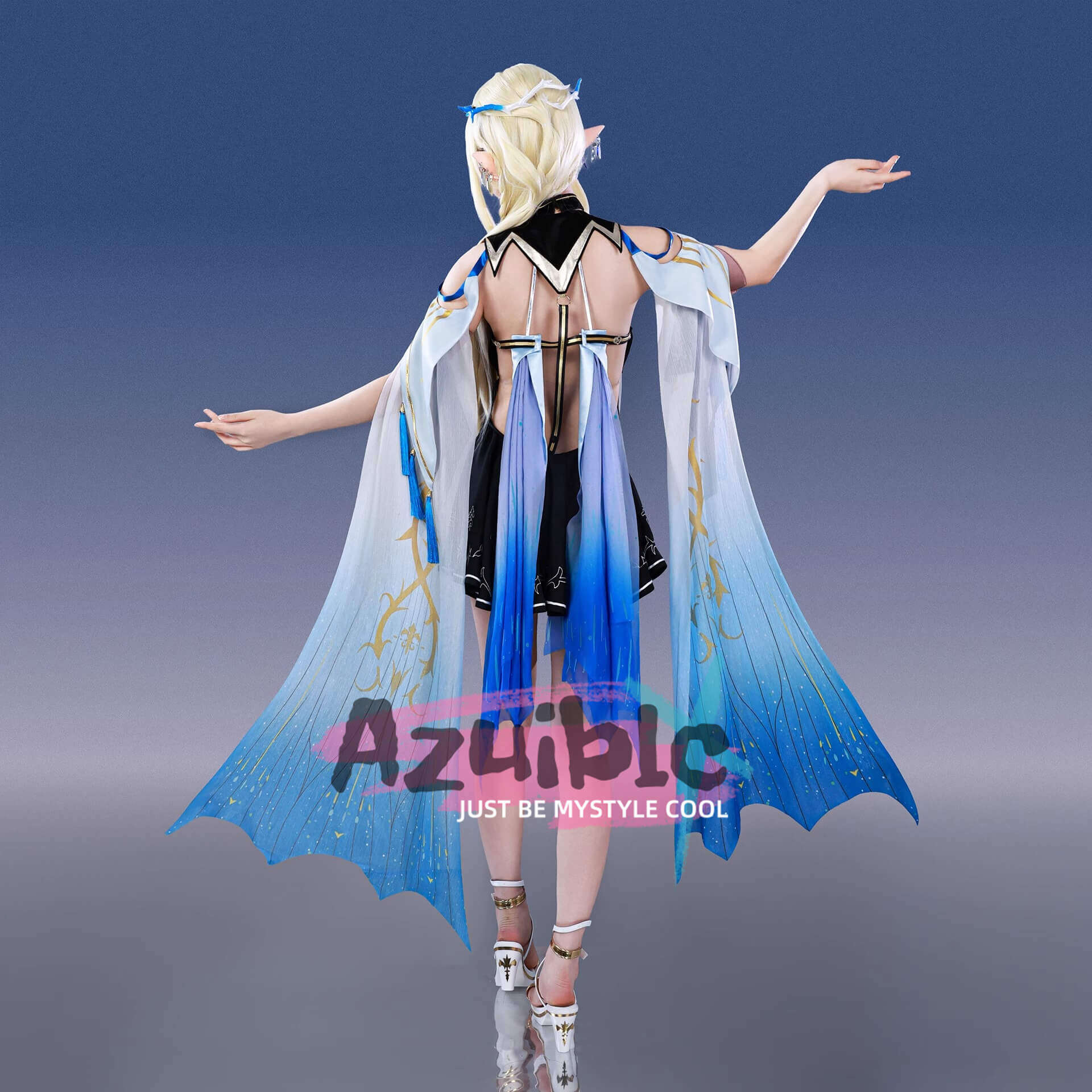 Azuiblc　鳴潮　カルテジア　コスプレ衣装　フルールドリス　ワンピース　礼服　戦闘服　イベントAzf15 - Azuiblc