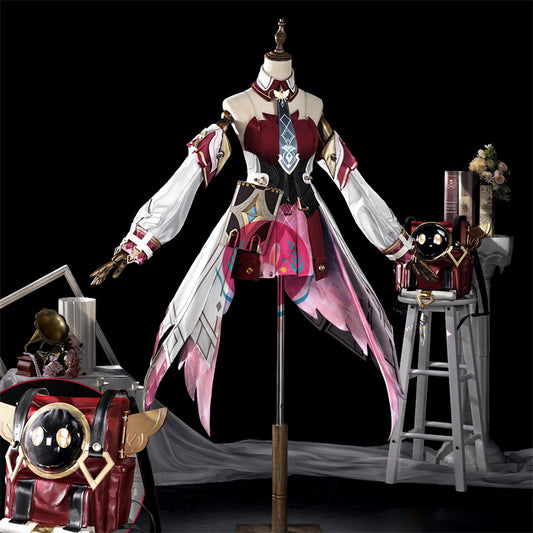 First Round of Reservations: Azuiblc Genshin Impact Linnea Cosplay Costume - 3D Resin Parts - Optional Bag Add-on