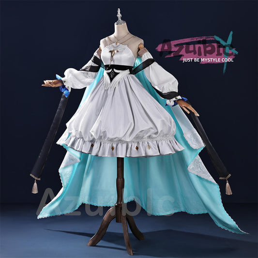 Azuiblc Arknights Ambience Synesthesia Pramanix Cosplay Costume Dress Stage Performance 3D Resin Parts Event