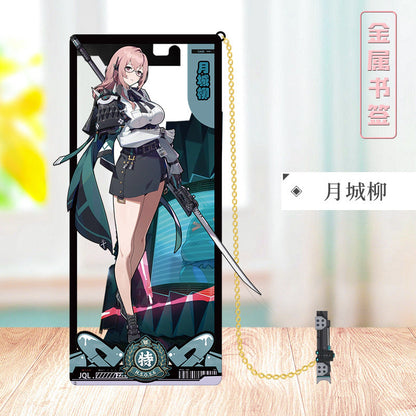 Azuiblc ゼンレスゾーンゼロ 栞　ビビアン　トリガー　0号アンビー　金属製　お礼　邪兎屋　おもちゃ　ゼンゼロ／ZZZ　萌えグッズ - Azuiblc