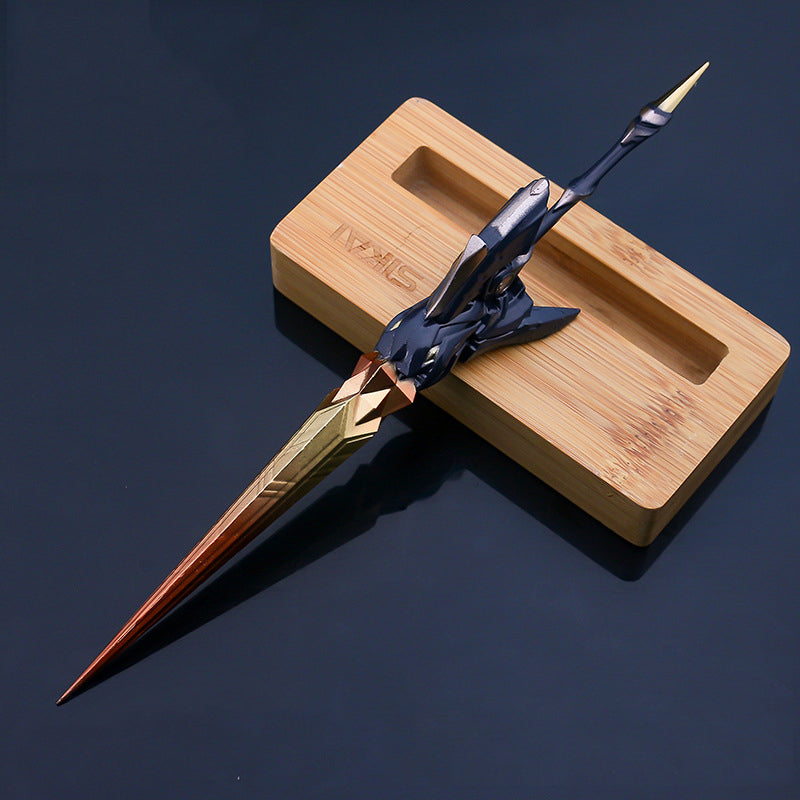 Azuiblc  崩壊スターレイル ミニチュア　22cm　ダイキャスト製　アクセサリー　武器ファン　武器モデル　mini武器　 - Azuiblc
