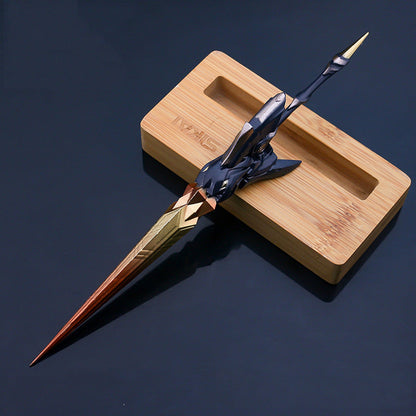 Azuiblc  崩壊スターレイル ミニチュア　22cm　ダイキャスト製　アクセサリー　武器ファン　武器モデル　mini武器　 - Azuiblc