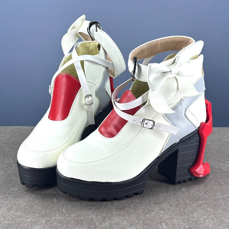 Azuiblc　アークナイツ　エンドフィールド　アルデリア　3dPLA材質パーツ　底9cm　ブーツ　シューズ　コスプレ道具