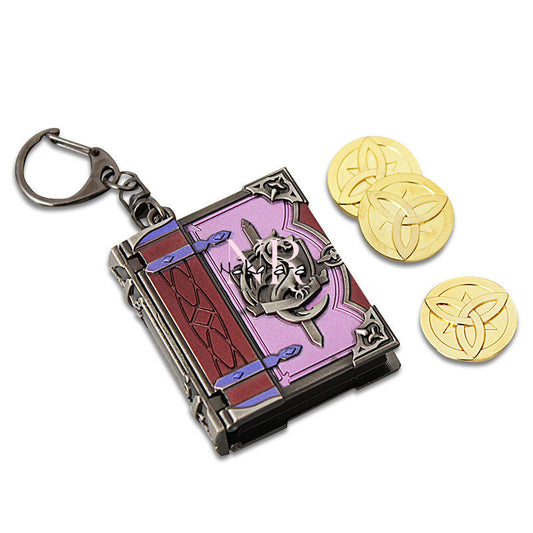 Azuiblc 原神 法器 5cm 龍殺しの英傑譚 　キーホルダー　おもちゃ　ミニチュア　合金　ダイキャスト　アクセサリー - Azuiblc