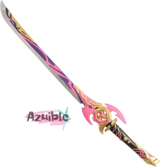 Azuiblc 原神 片手剣 霧切の廻光 神里綾華 刻晴 100CM 武器 PU製 剣 刀 武器 コスプレ道具 Cosplay 道具  コスプレ小物 - Azuiblc