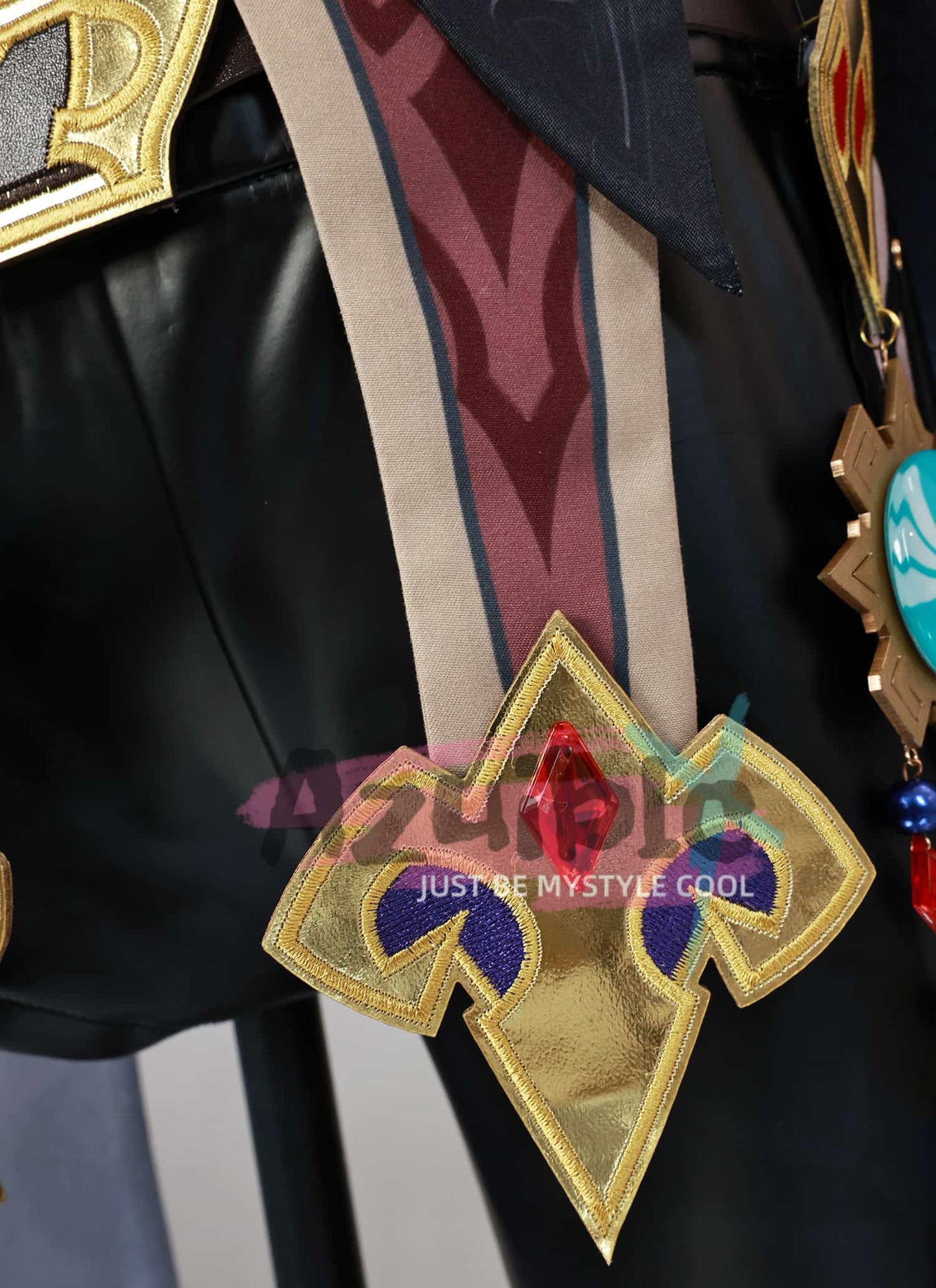 Azuiblc　原神 チャスカ コスプレ衣装　高級コス衣装セット｜神の眼+腕飾り+帽子 豪華付属品 完全再現 コスプレ/コレクション向け - Azuiblc