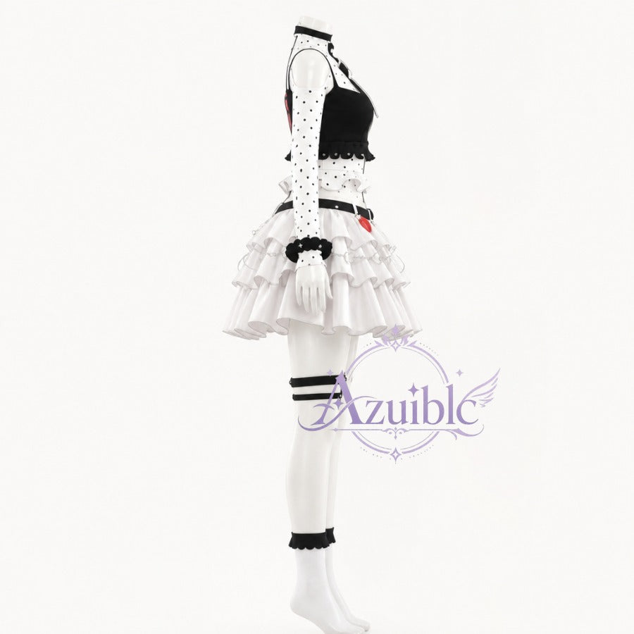 Azuiblc NTE Requiem Black and White Fairytale Requiem Cosplay Costume New Costume Nevereverever Masquerade