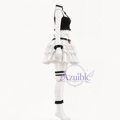 Azuiblc NTE Requiem Black and White Fairytale Requiem Cosplay Costume New Costume Nevereverever Masquerade