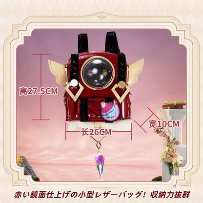 【Azuiblc】原神 リンネア コスプレ コスプレ衣装 翼飾り 図鑑 腿カバー付き 金属アクセサリー コスチュームセット cosplay