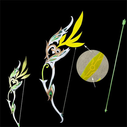 Azuiblc原神 げんしん 狩人の道 弓矢 PVC製 刀 剣 武器 コスプレ道具 Cosplay 　 道具　110cm　コスプレ小物 アニメ cosplay ハロウィン 変装 仮装 撮影 祭り イベント - Azuiblc