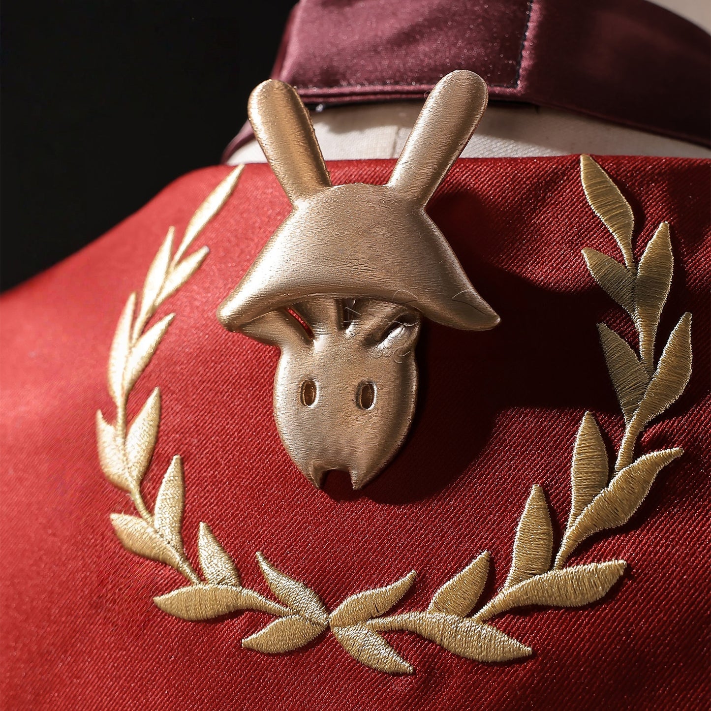 Azuiblc　崩壊スターレイル 火花 コスプレ衣装　ドレス　3d樹脂製パーツ　仮面の愚者 コスチューム　ぬいぐるみ付 - Azuiblc