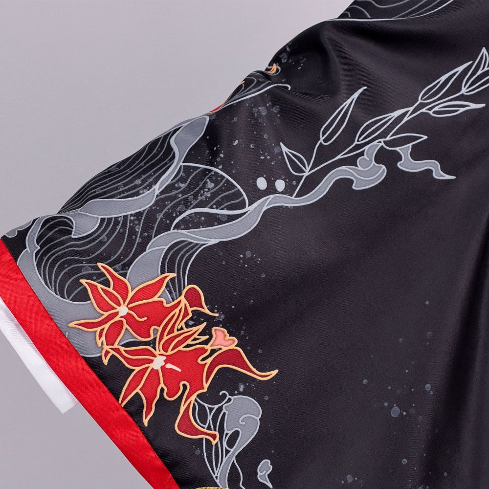Azuiblc NTE Hotori Cosplay Costume Event Neverness to Everness Fancy Dress Print Halloween Stage Outfit
