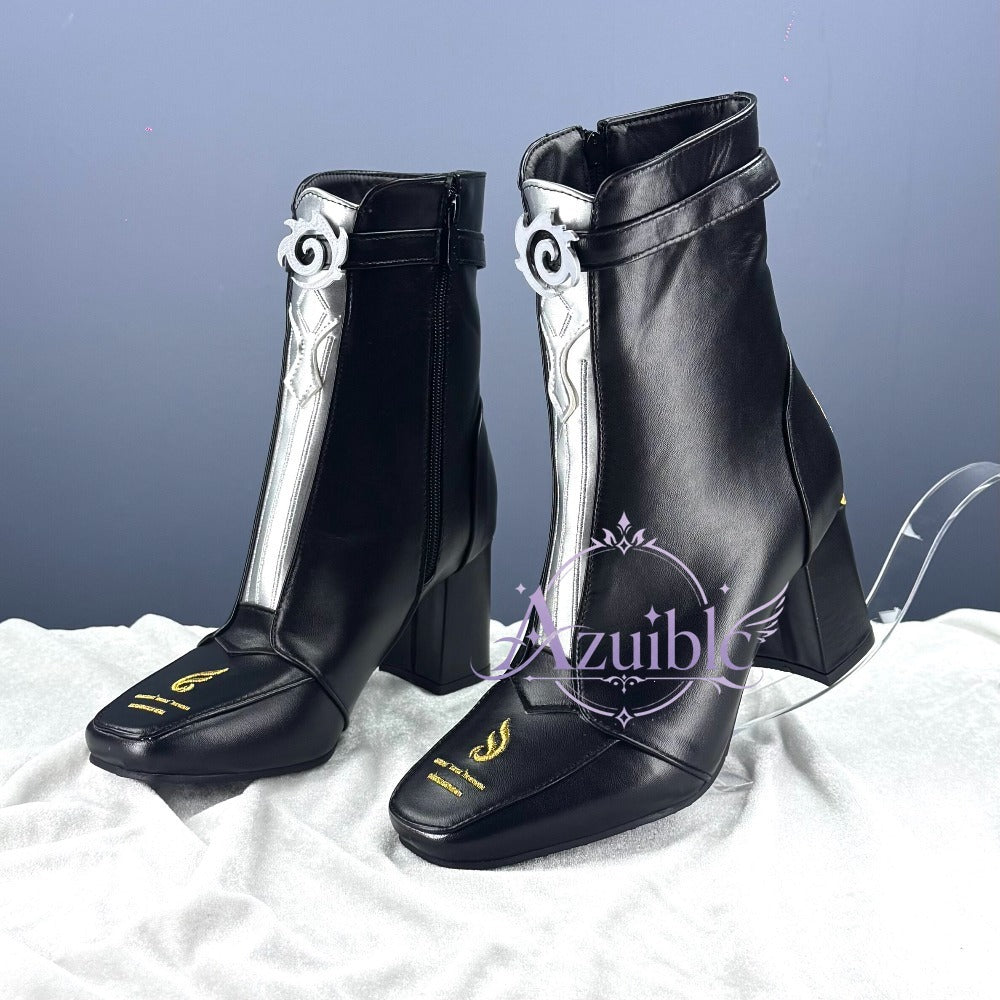 Azuiblc Wuthering Waves Yangyang Xuanling Shoes Boots Cosplay Props Accessories