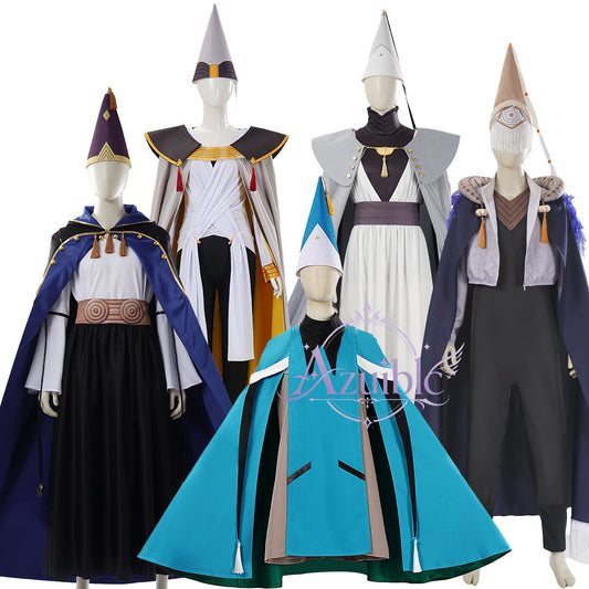 Azuiblc とんがり帽子のアトリエ   アライラ   イグイーン  魔法使い コスプレ衣装　コスチューム　イベントハロウィン　仮装
