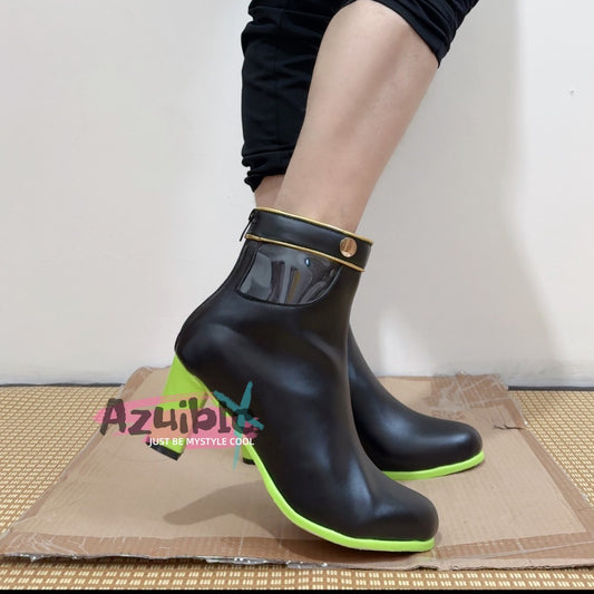 Azuiblc Arknights Kal'tsit Esperanto Shoes Boots Cosplay Props Event Halloween