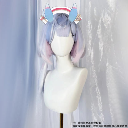 Azuiblc Genshin Impact Sigewinne Cosplay Costume with Tail and Waist Accessories - Wig Optional