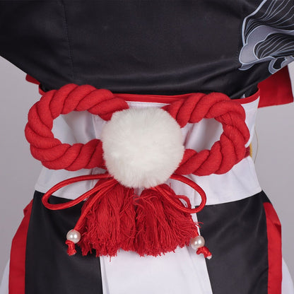 Azuiblc NTE Hotori Cosplay Costume Event Neverness to Everness Fancy Dress Print Halloween Stage Outfit