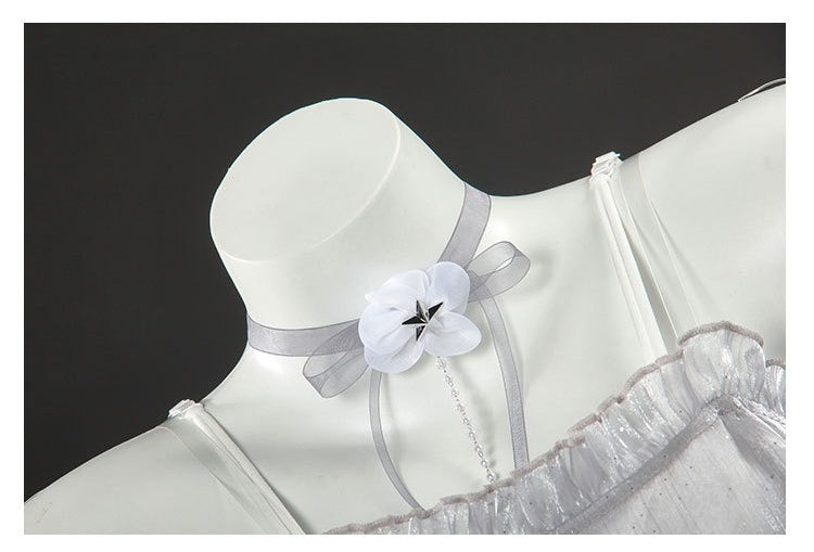 Azuiblc NIKKE Goddess of Victory: Nikke Cinderella Cosplay Costume Dress for Events and Parties