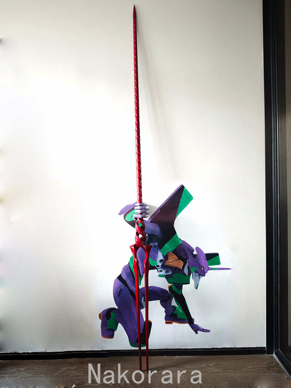 Azuiblcアニメ版  新世紀エヴァンゲリオン ロンギヌス 聖遺物  ロンギヌスの槍(エヴァ) 210cm 1：1レプリカ　合金　コスプレ道具 - Azuiblc