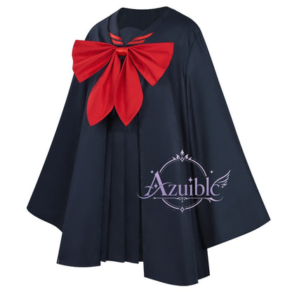 Azuiblc　乙女怪獣キャラメリゼ 　 赤石黒絵 　コスプレ衣装　高校生服　ワンピース＋ケープ　ユニフォーム　セーラー服