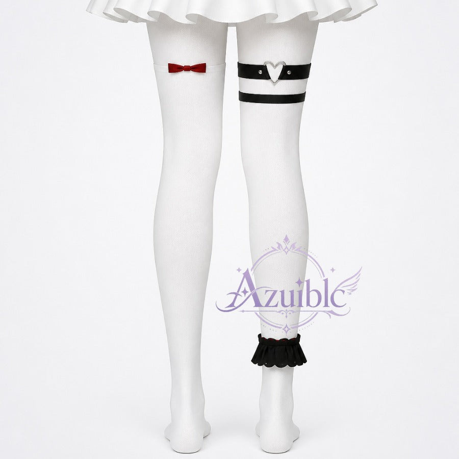 Azuiblc NTE Requiem Black and White Fairytale Requiem Cosplay Costume New Costume Nevereverever Masquerade