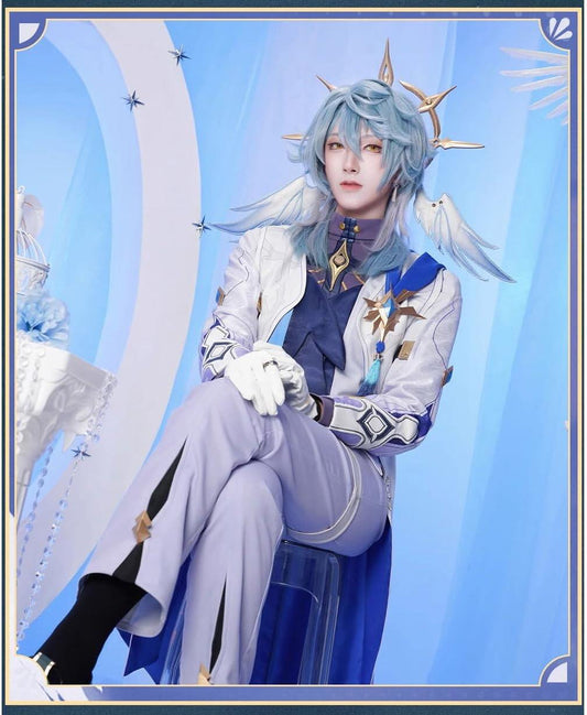 Azuiblc　崩壊スターレイル サンデー コスプレ衣装 コスチュームセット 金属アクセサリー グッズ - Azuiblc
