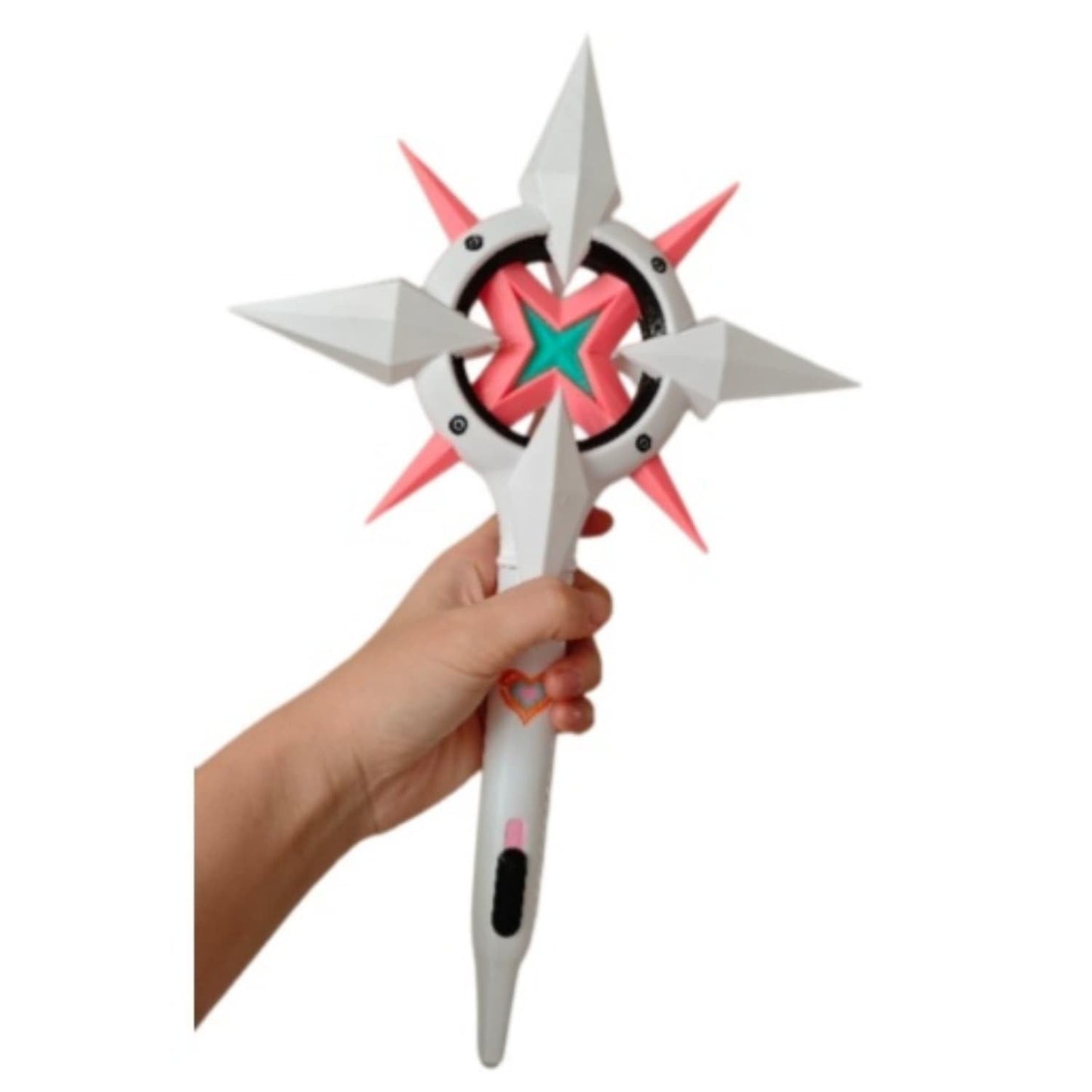 Azuiblc　ゼンゼロ　コスプレ道具 アリア 36cm マイクロフォン マイク 妄想エンジェル アイドル コスプレ petg製 コスプレ小物 イベント 撮影