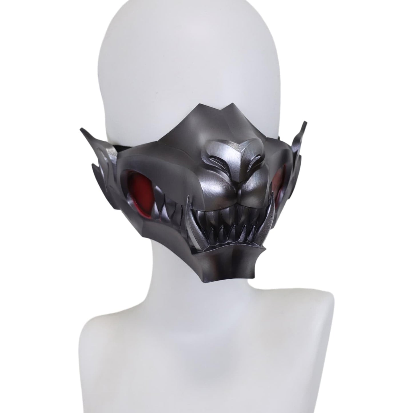 [azuiblc] 不死途 しなず 仮面 コスプレ 3Dプリント PLA 道具 狼 オオカミ マスク 武器 コスプレ道具 Cosplay グッズ コスプレ小物