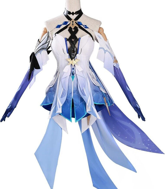 Azuiblc　原神 スカーク　Skirk　コスプレ衣装  コスチュームセット グッズ　女剣客　 cosplay 撮影 祭り イベントAZf15 - Azuiblc