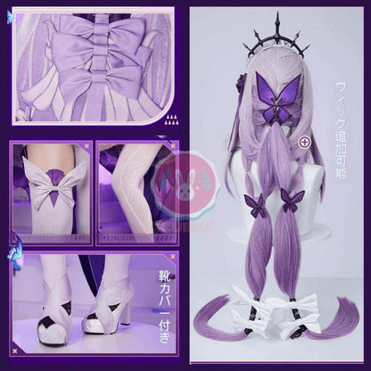 Azuiblc 崩壊 スターレイル キャストリス  コスプレ衣装 コスチュームセット 髪飾り付きグッズ おしゃれ アニメ cosplay 撮影 イベント - Azuiblc